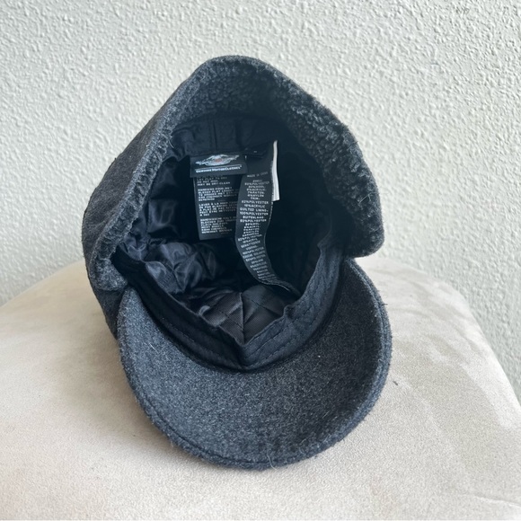 Harley-Davidson Men's Oak Leaf Ear Flap Fleece Baseball Cap - Picture 5 of 5